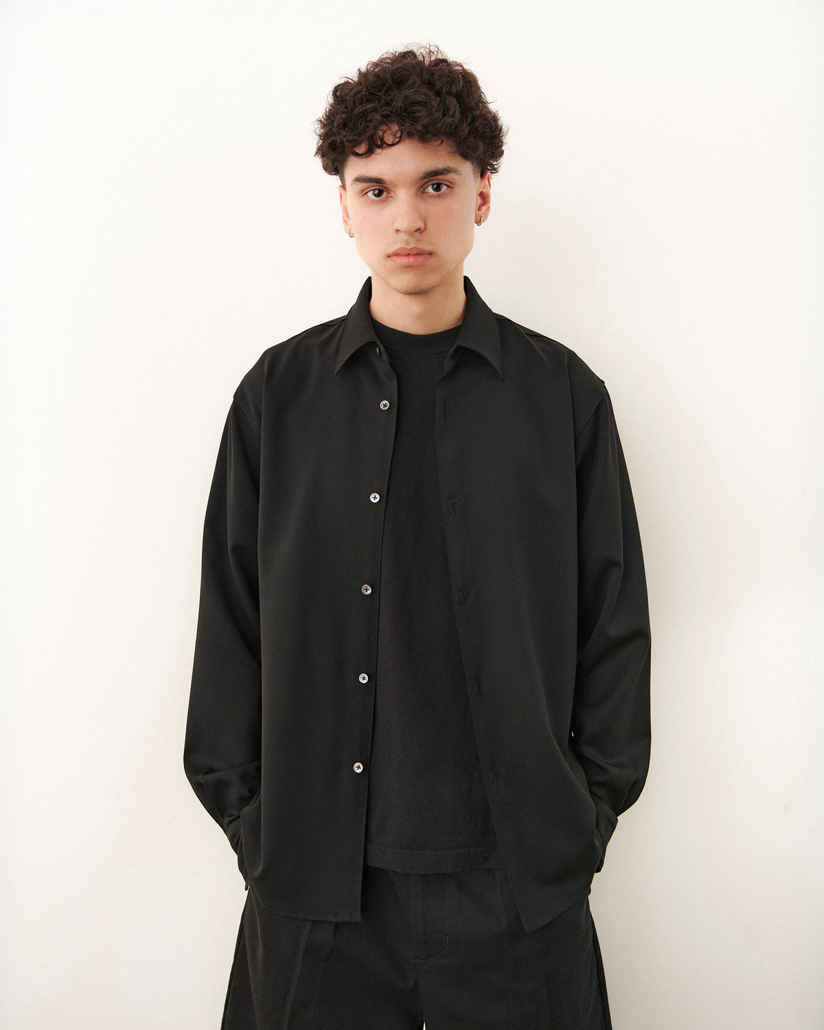 TROPICAL WOOL CHARLI SHIRT