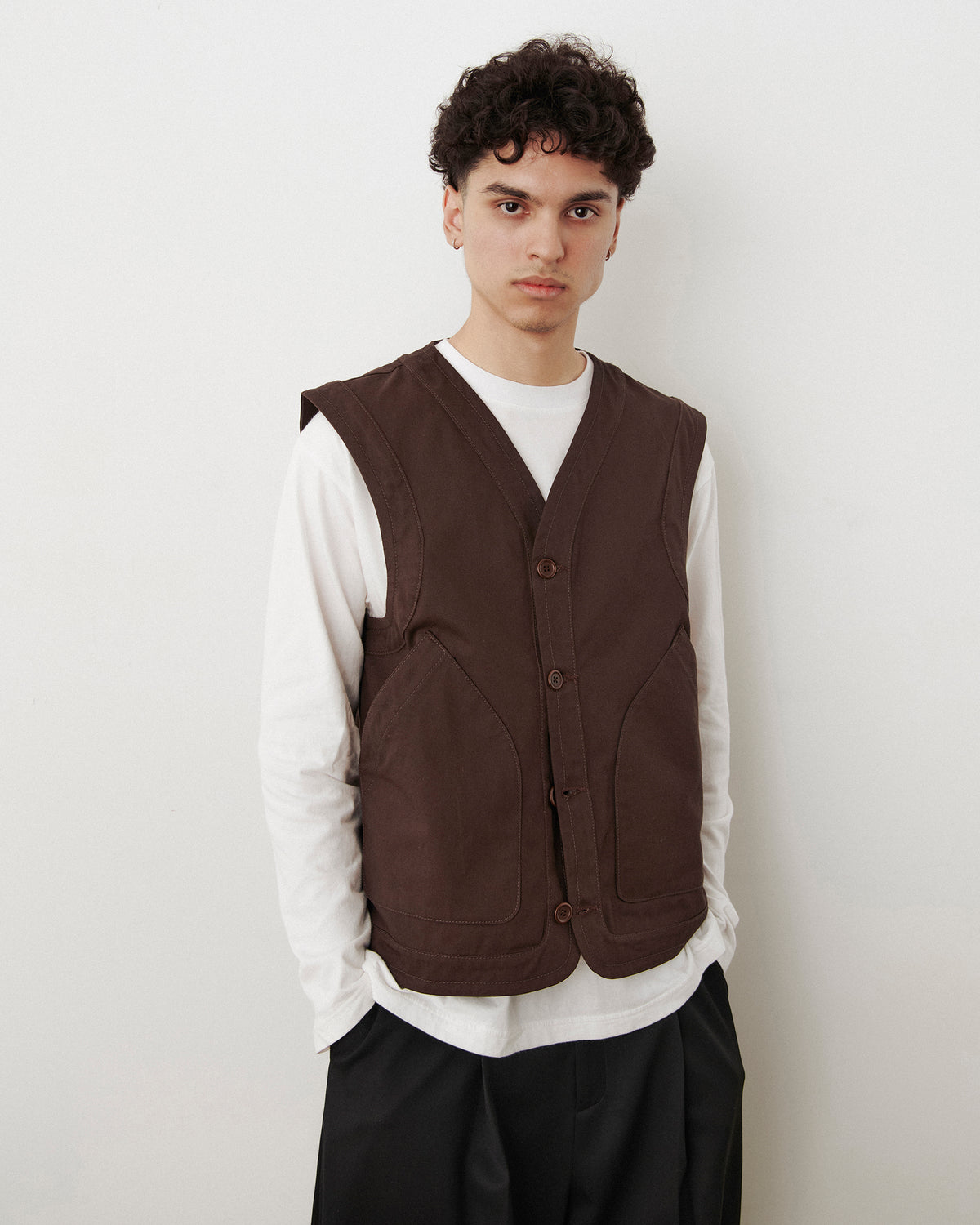 TWILL DASHER VEST