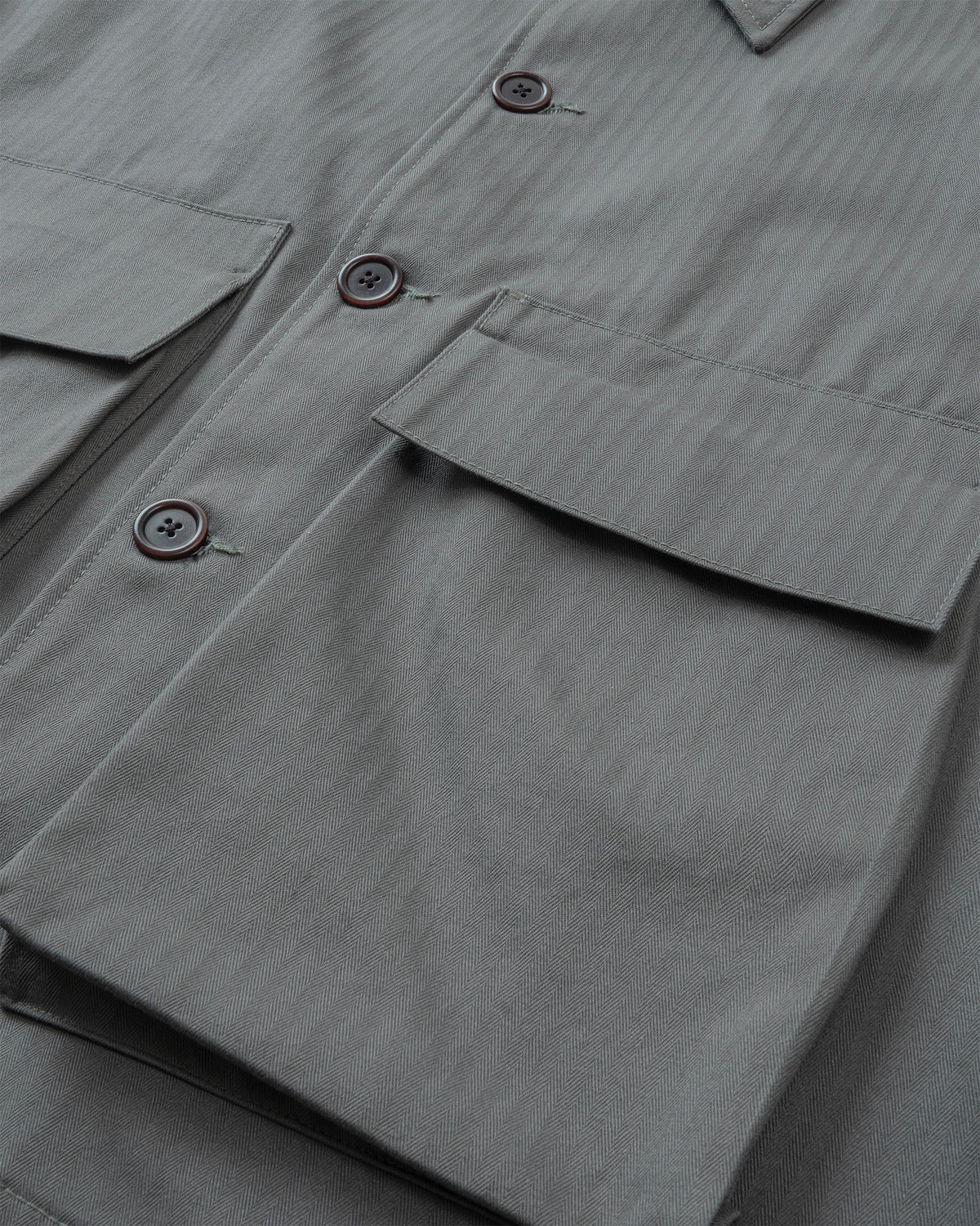 HERRINGBONE MOMO JACKET